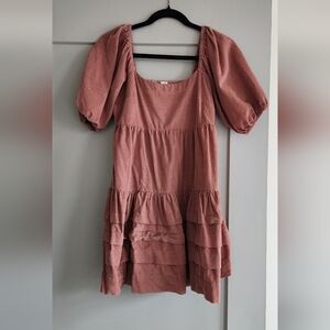 American Eagle Outfitters Rust Mini Dress